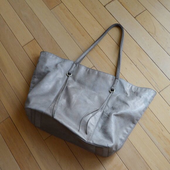 HOBO Handbags - Hobo Kingston Gray Suede Bag